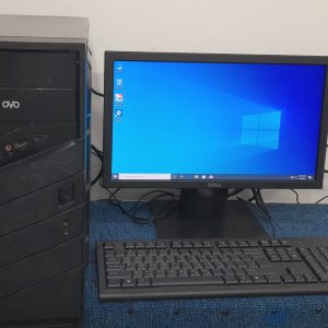 Core i3 6th Gen Fullset Computer 19 Inch monitor 120GB 500GB 8GB Ram