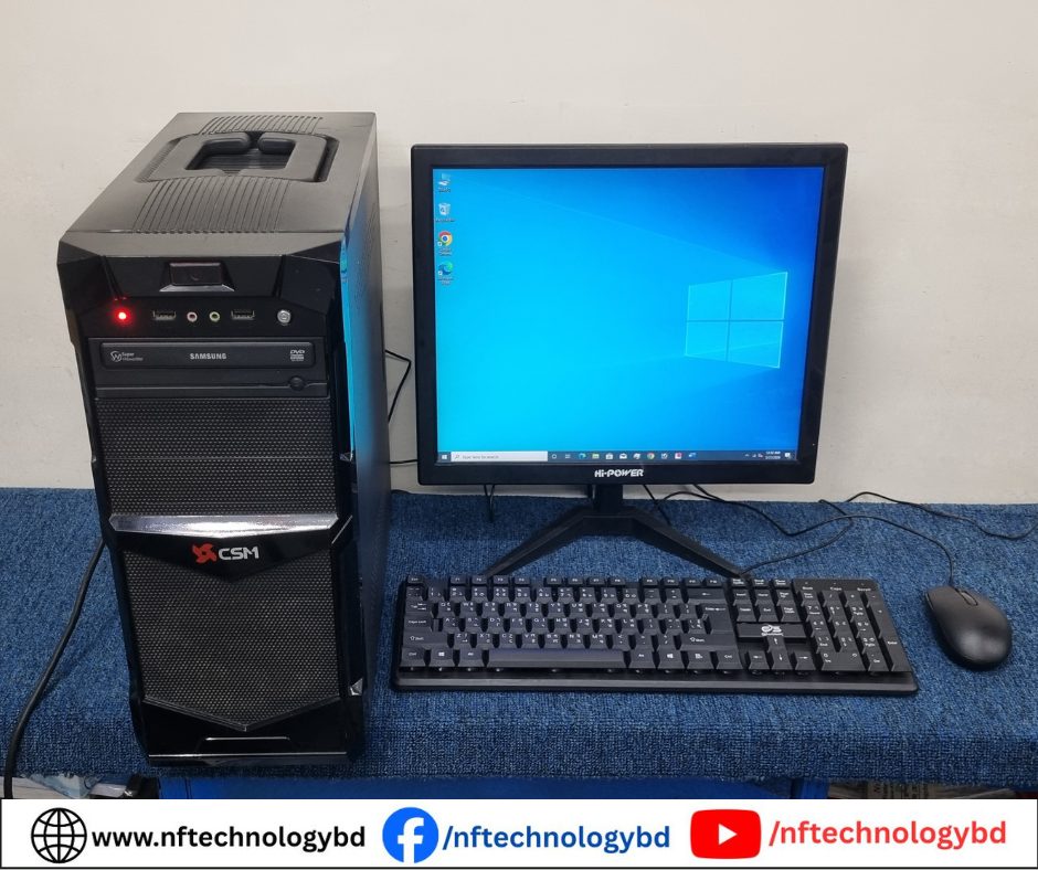 Core i3 4th Gen-Fullset Computer-17 Inch monitor-750GB HDD-8GB Ram