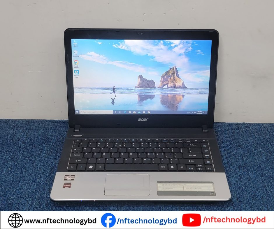 Acer AMD 2nd Gen-Used laptop-500GB HDD-8GB Ram