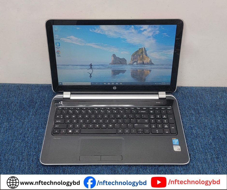 HP Core i5 4th Gen-Used Laptop-120GB SSD-500GB HDD-8GB Ram