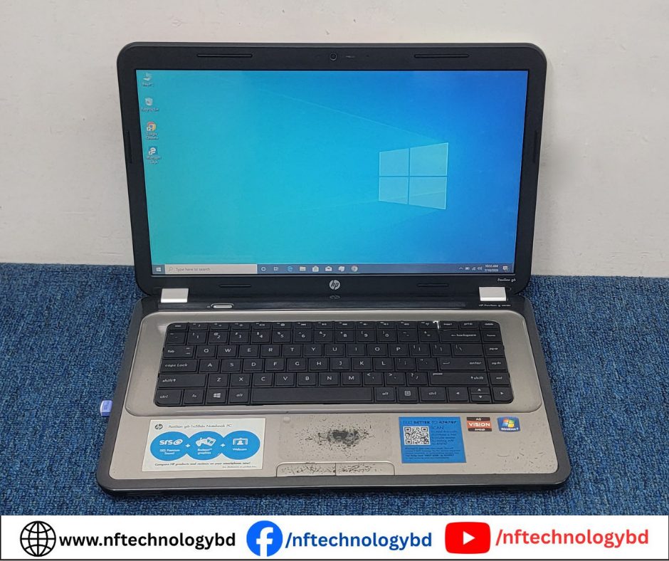 Hp AMD 2nd Gen-Used laptop-320GB HDD-4GB Ram