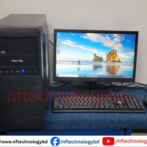 Core i5 7th Gen-Fullset Used Computer-19 Inch Monitor-128GB SSD-500GB HDD-8GB Ram