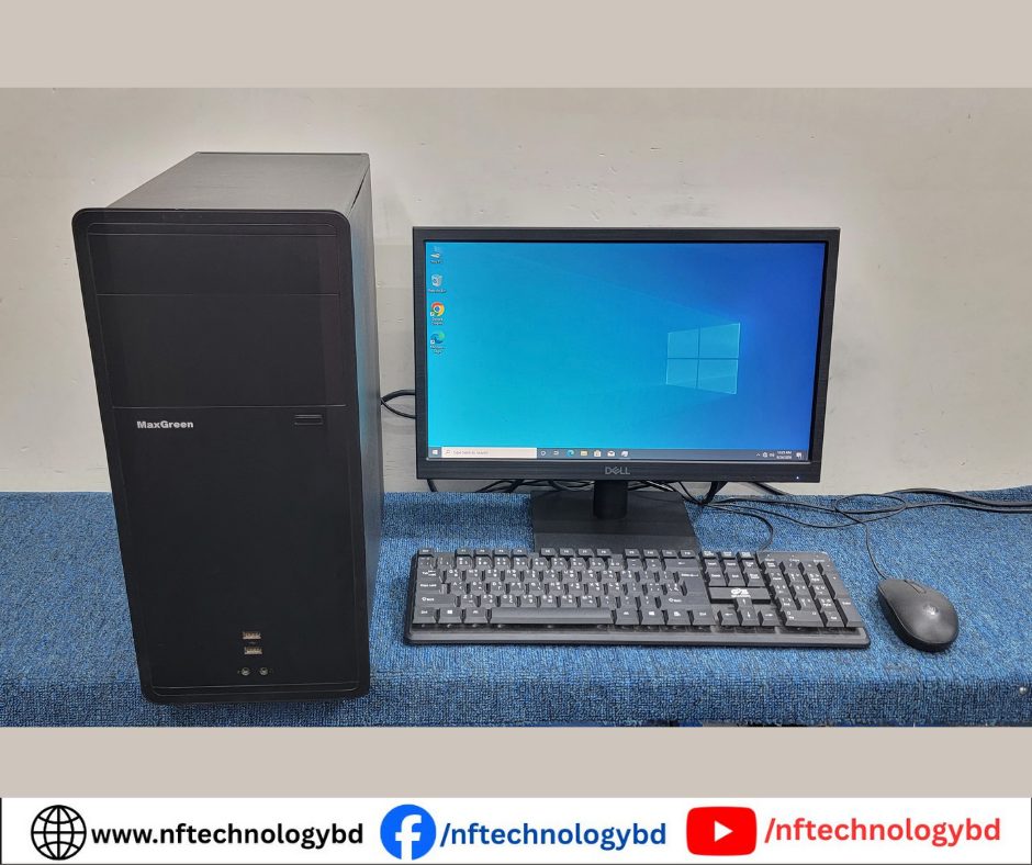 Core i5 7th Gen-Fullset Used Computer-19 Inch Monitor-120GB SSD-500GB HDD-8GB Ram