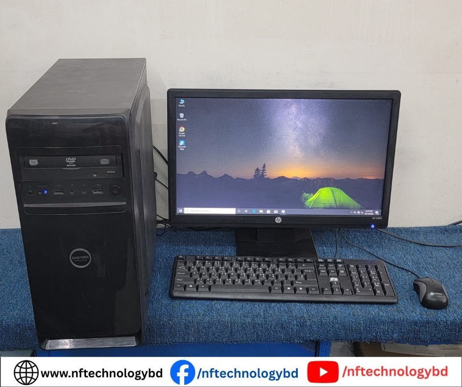 Core i5 4th Gen-Fullset Computer-20 Inch monitor-120GB SSD-HDD 500GB-8GB Ram