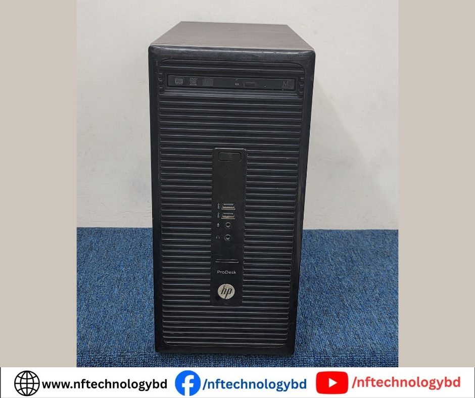 HP Prodesk 400 G3 Core i5 6th Gen-Brand PC-120GB SSD-500GB HDD-8GB Ram